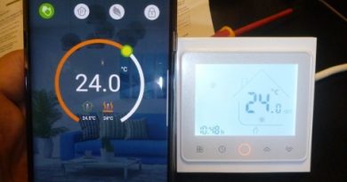 Thermostat with the ability to control through wi-fi