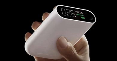 The portable monitoring system of clean air from Xiaomi
