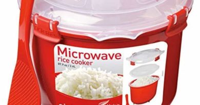 Container for cooking rice in the microwave Sistema